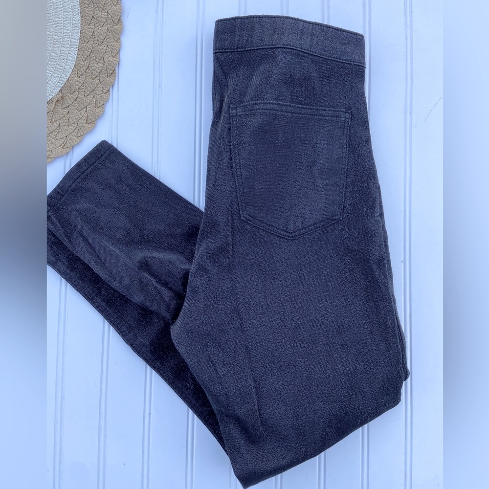 Top Shop TonY Metallic stretch Denim skinny Jeans